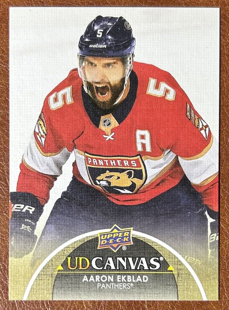 Aaron Ekblad 2021-22 UD Canvas C36 Florida Panthers Hockey Card-image