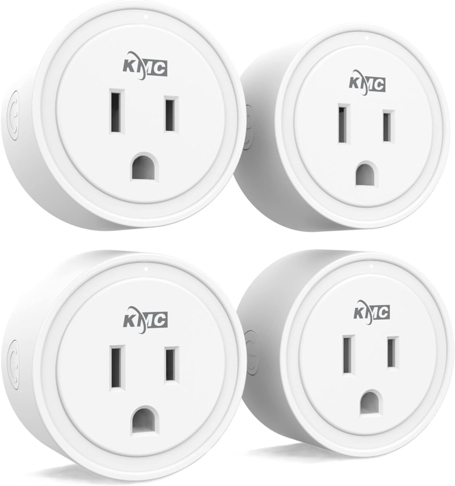 Smart Plug Mini 4-Pack, Wi-Fi Outlets for Smart Home, Remote Control Lights and