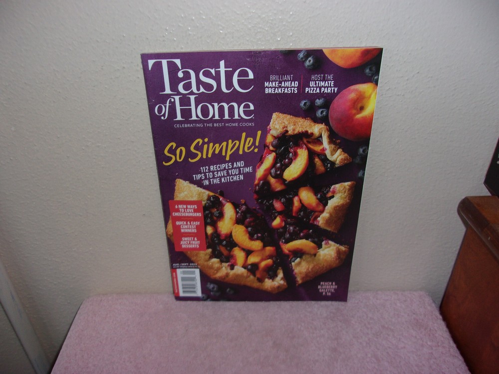TASTE OF HOME  MAGAZINE EDITED by A THOUSAND COUNTRY COOKS...AUGUST / SEPT, 2023-image