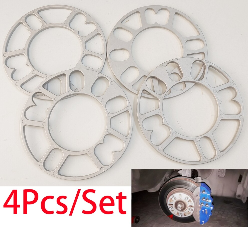 Auto Car Wheel Tire Spacers Adaptor Shims Plate 4Lug/5Lug x100 x110 x112 x114.3
