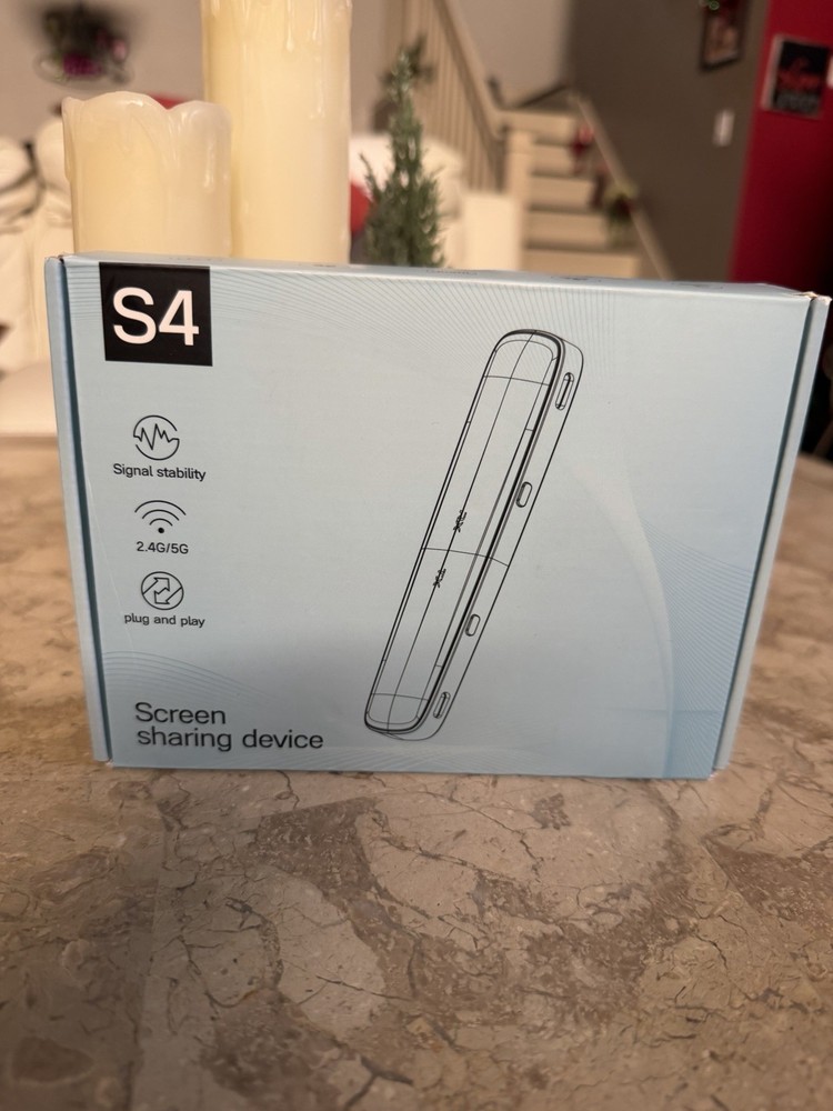 Wireless HDMI Screen Sharing Device 2.4G/5G Plug and Play HD Transmission