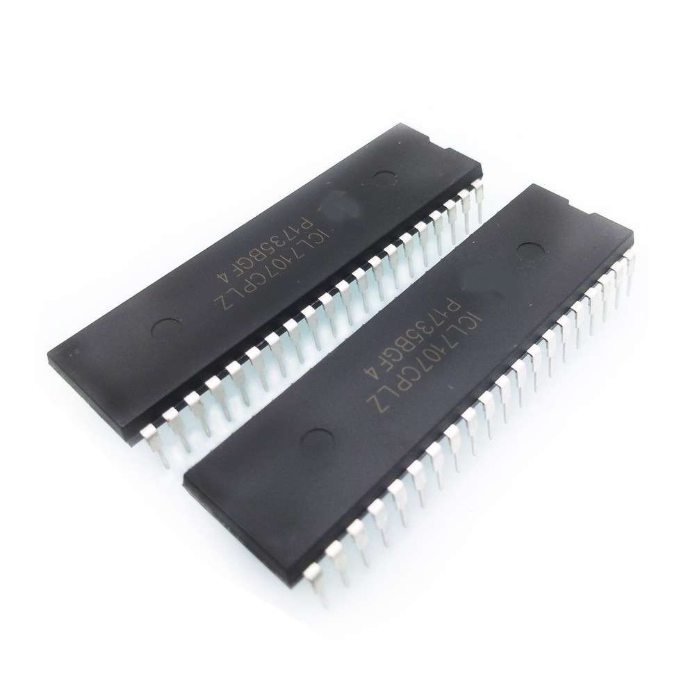 2pcs ICL7107 ICL7107CPL 3+1/2 Digit LED Driver with A/D