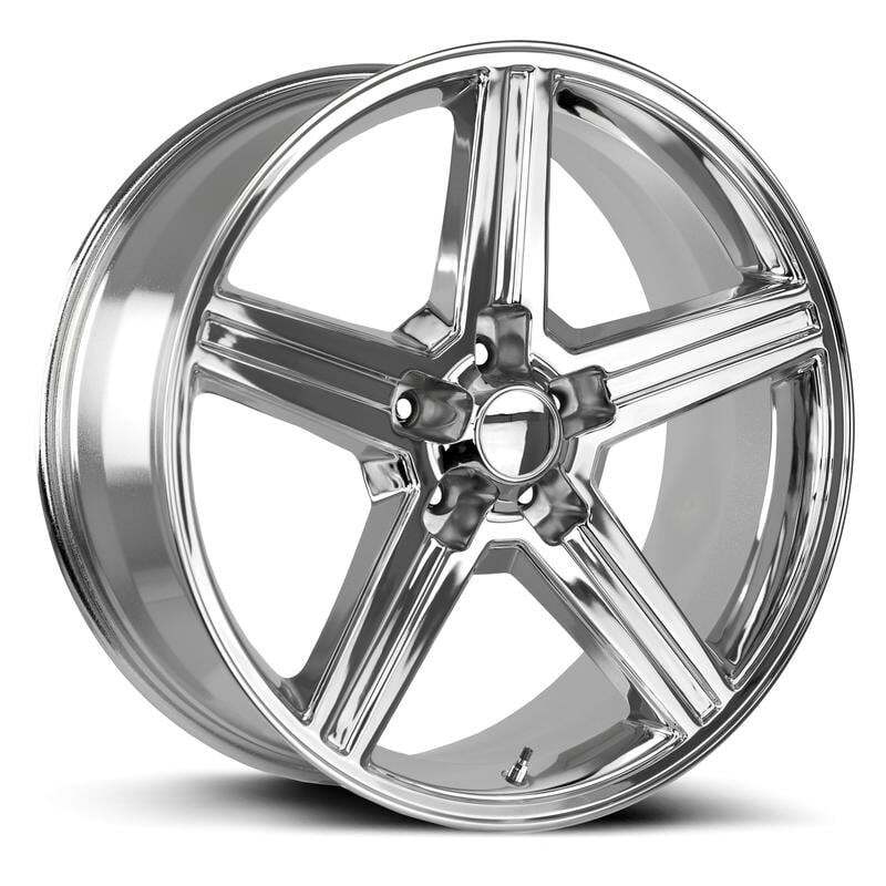 Strada OE Replica IROC REPLICA Wheel 22x9 (10, 5x127, 78.1) Chrome Single Rim