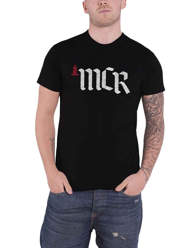 My Chemical Romance MCR Band Logo Official Mens Black T-Shirt