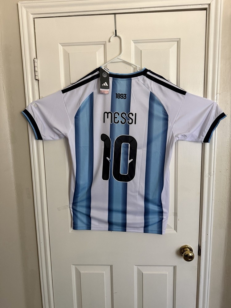 Argentina Messi Jersey Large 3 Stars
