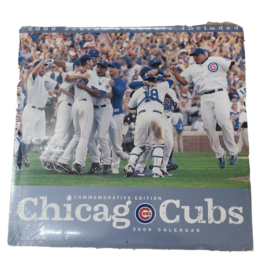 Chicago Cubs 2007,2008 And 2009 Calendar,Wrigley field, baseball