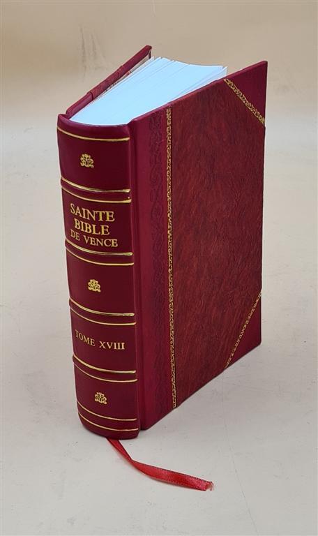 La Sainte Bible En Latin Et Franc?Ois 1830 [Leather Bound]