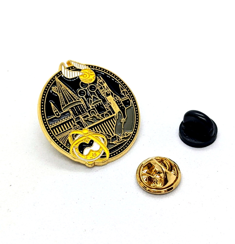 HARRY POTTER PIN Quidditch/Hogwarts/Time-Turner Gift Enamel Lapel Brooch