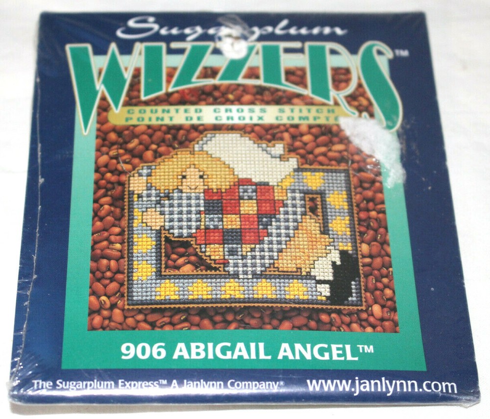 Abigail Angel Small 3x3 14 Ct Quick Counted Cross Stitch Kit Cute Angel Design-image