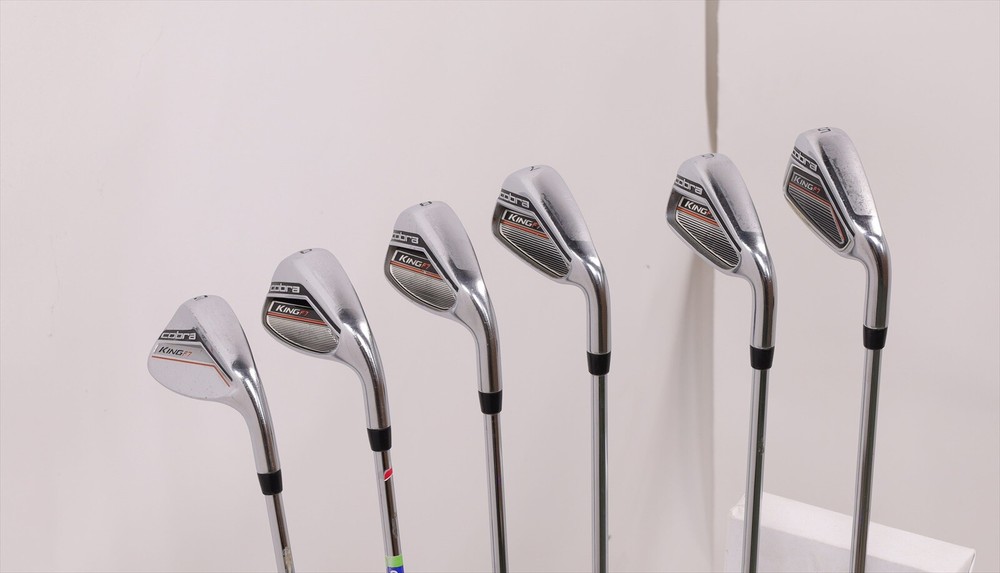 Cobra F7 Iron Set 5-9, Gw Regular Flex True Temper Steel 11438992 Fair