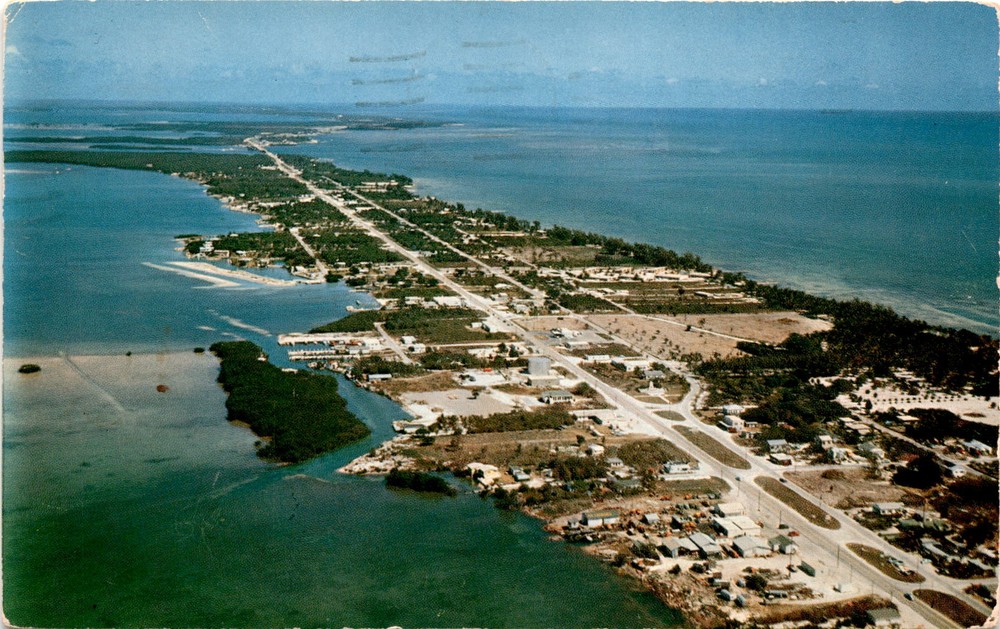 Islamorada, Overseas Highway, Key West, Florida, Miami Beach, Postcard
