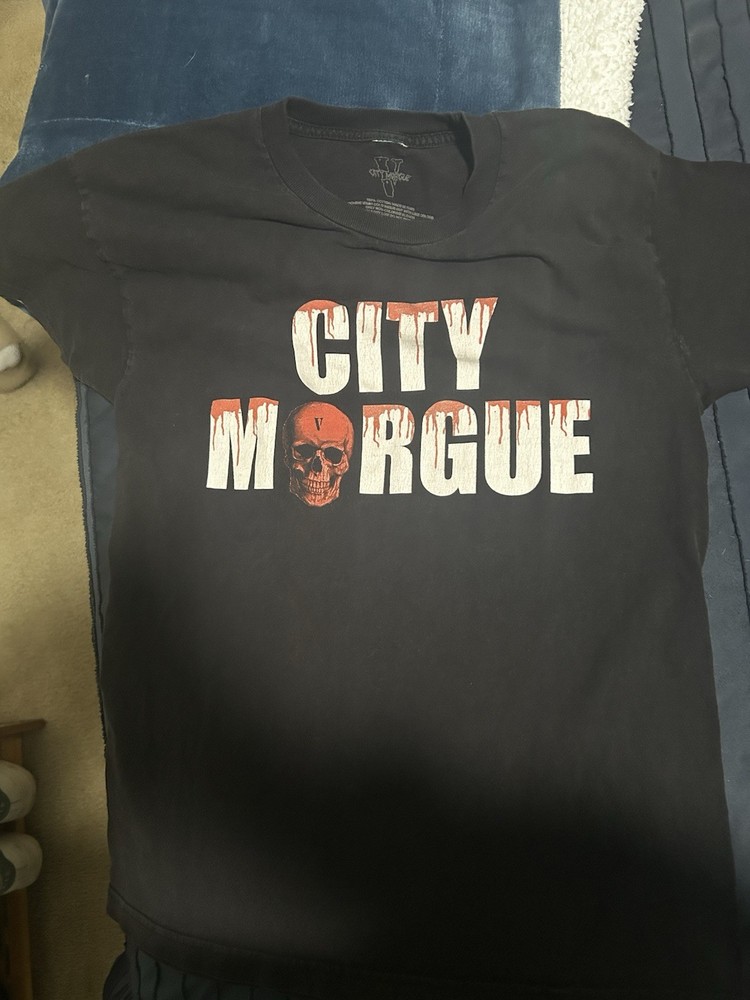 VLONE City Morgue Men’s Black T-Shirt Size L