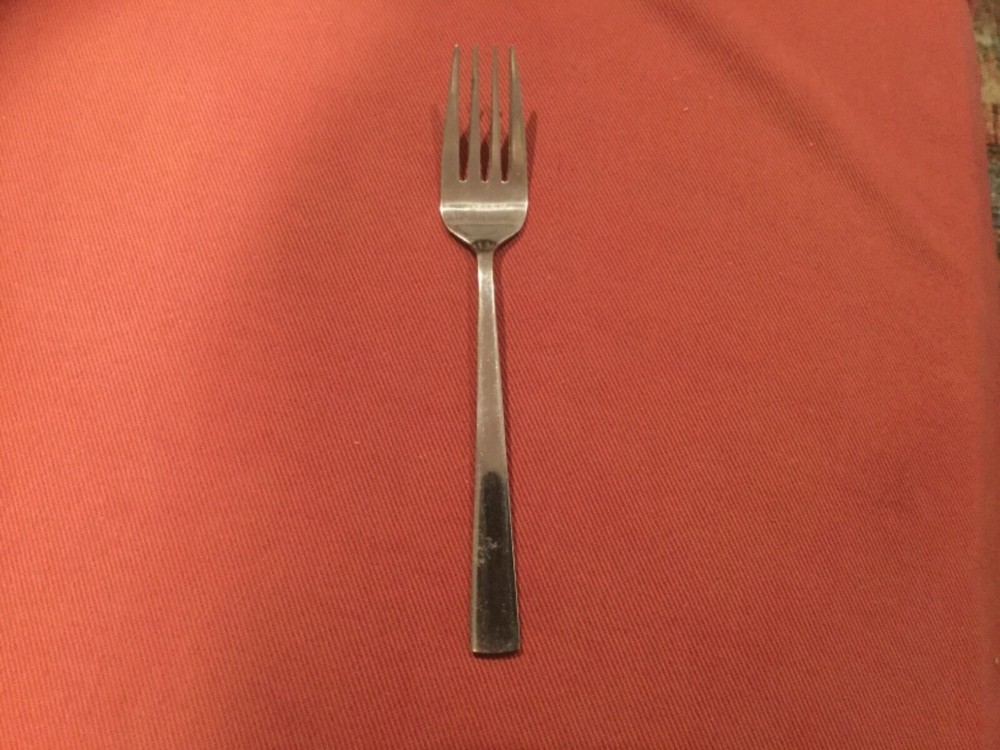 Vintage Delta Airlines ABCO Stainless Steel Salad Fork 6 5/8