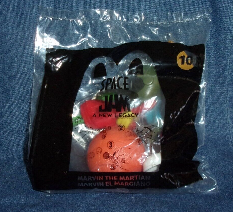 2021 Space Jam A New Legacy McDonalds Happy Meal Toys #10 Marvin The Martian New