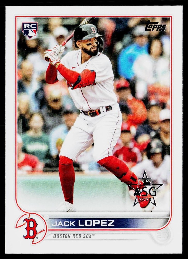 Jack Lopez 2022 Topps ASG Stamped #418 Red Sox RC