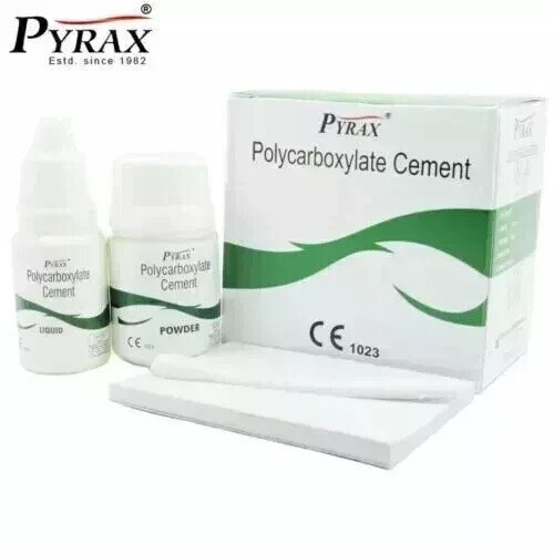 Pyrax Polycarboxylate Cement for Cementation of Dental Crown and Bridge freeahip