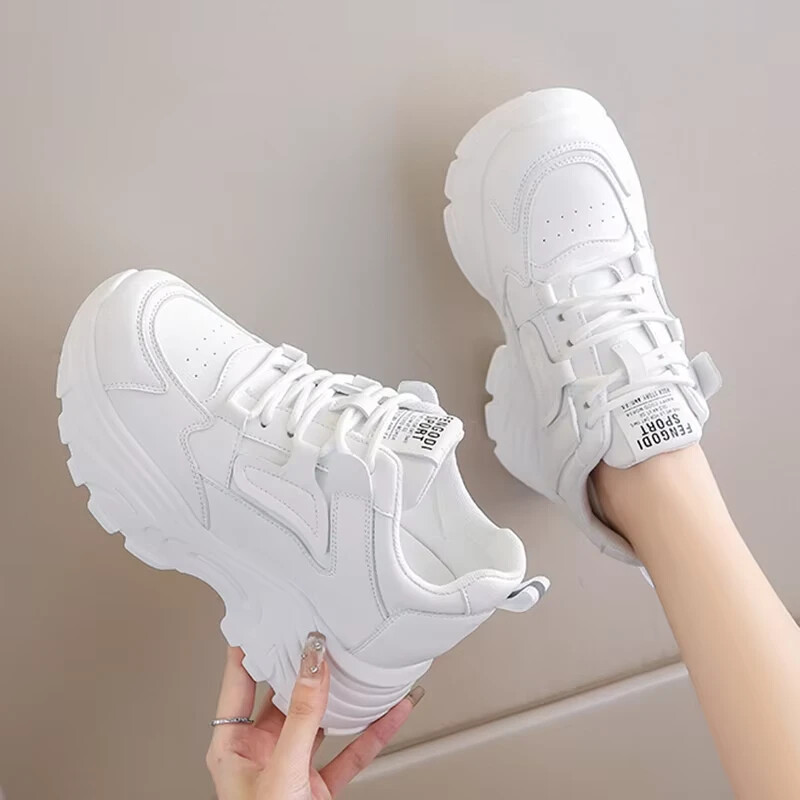 Comfortable Women’s Spring & Breathable Chunky Platform Sneakers Women Shoes
