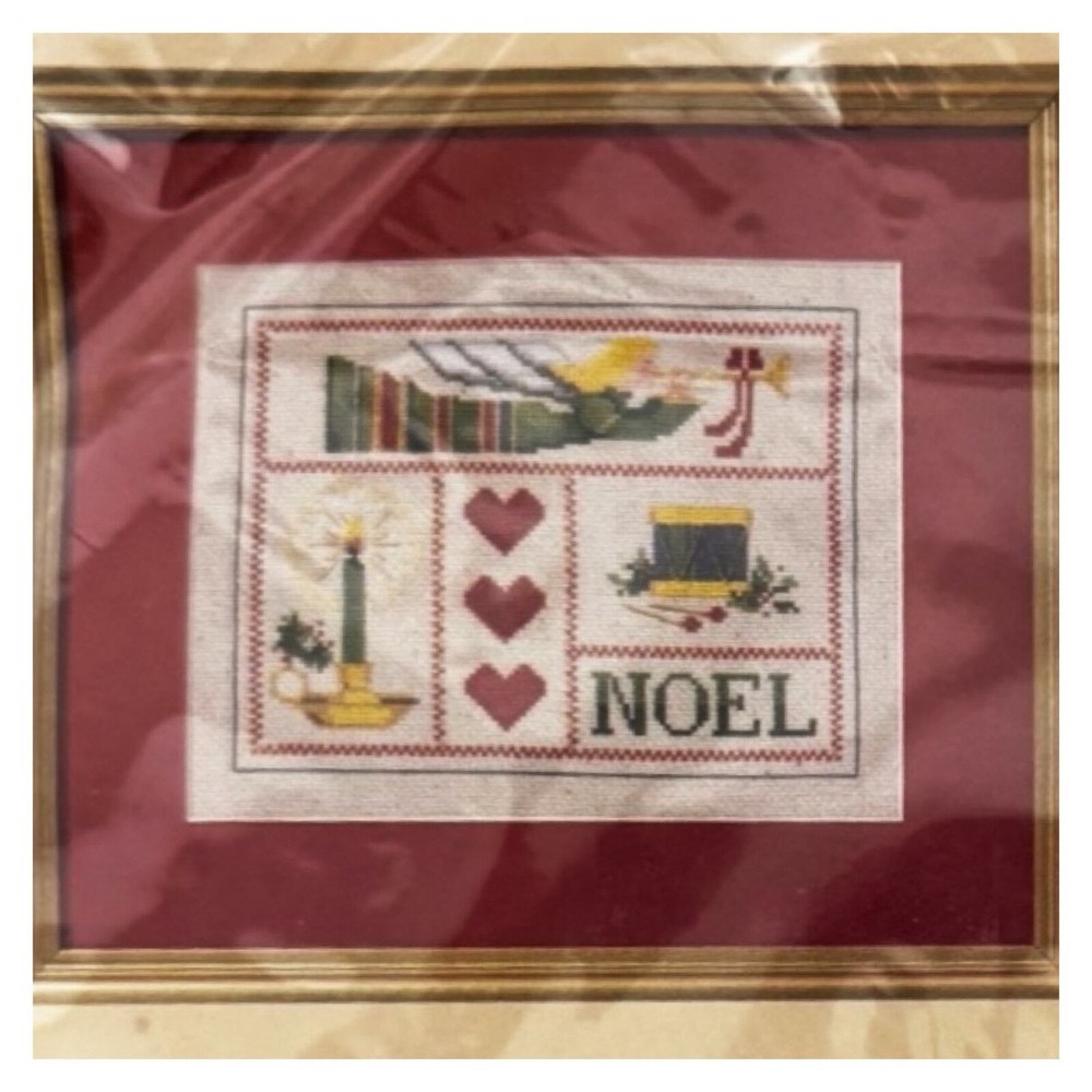 The Creative Circle 2450 Christmas Angel Sampler Counted Cross Stitch Kit Sealed