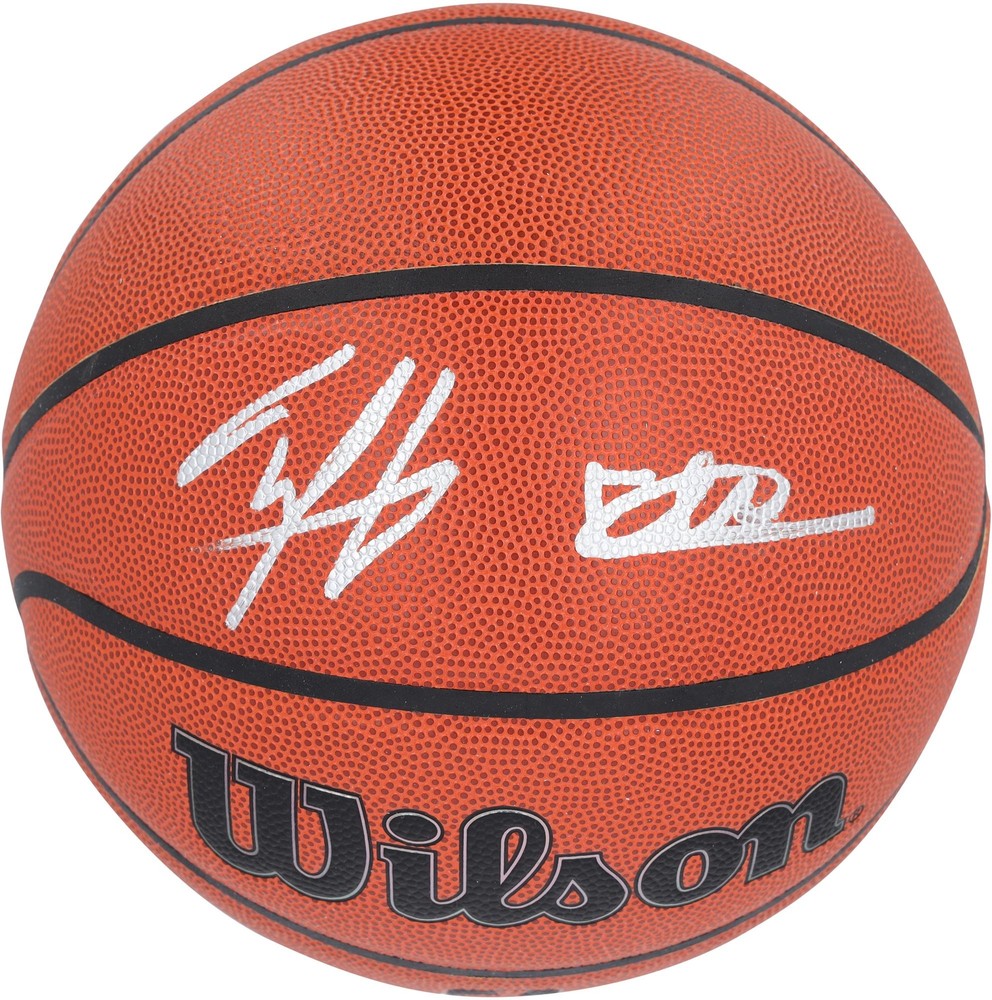 Isaiah Collier & Taylor Hendricks Jazz Signed Wilson Indoor/Outdoor Basketball