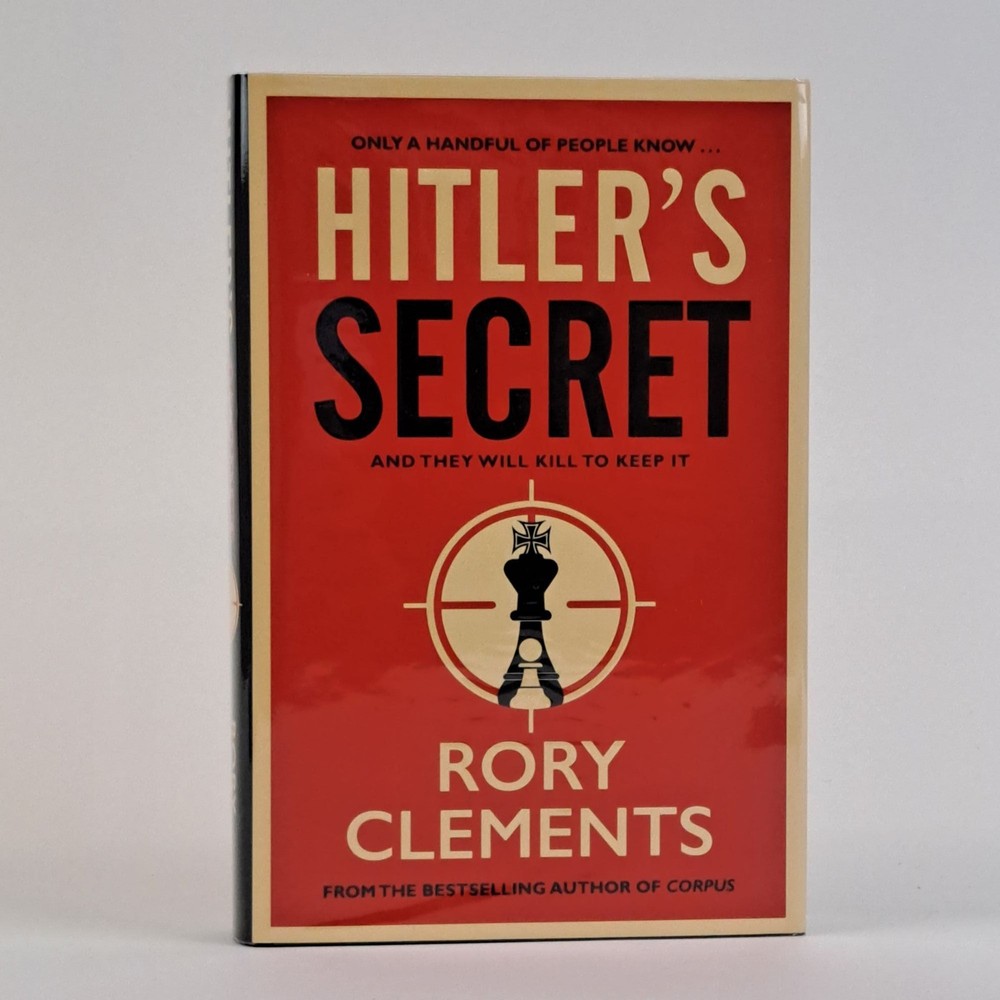 Rory Clements / HITLER'S SECRET Signed 1st Edition 2020