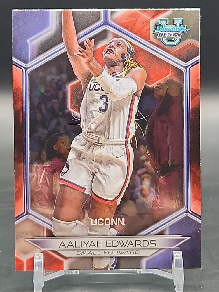 Aaliyah Edwards - 2023-24 Bowman Best University - Base #86 - UConn Huskies-image