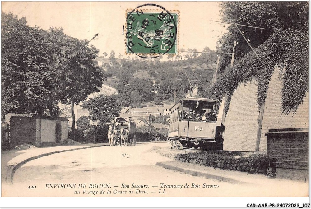 CAR-AABP8-76-0627 - Rouen Area - Reliable Rescue Tram A - Efficient Emergency Assistance