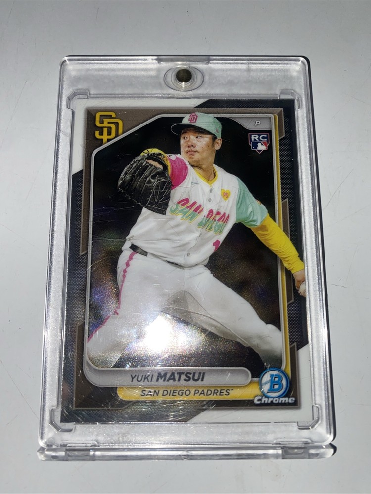 2024 Bowman Chrome - #51 Yuki Matsui (RC)