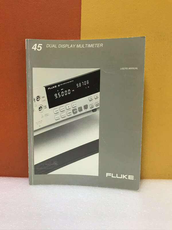 Fluke 45 Dual Display Multimeter Comprehensive User Guide