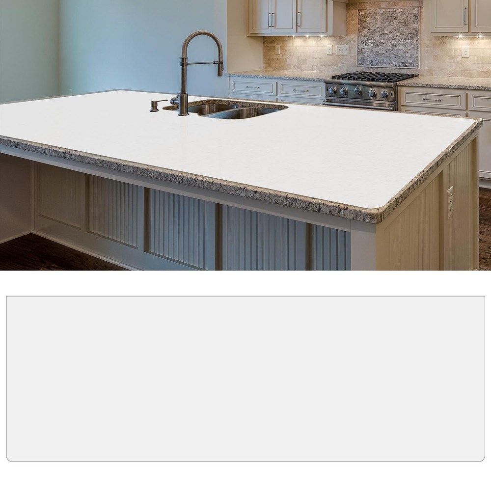 120x24 Inch Non-Slip Silicone Kitchen Counter Mat Roll for Countertops