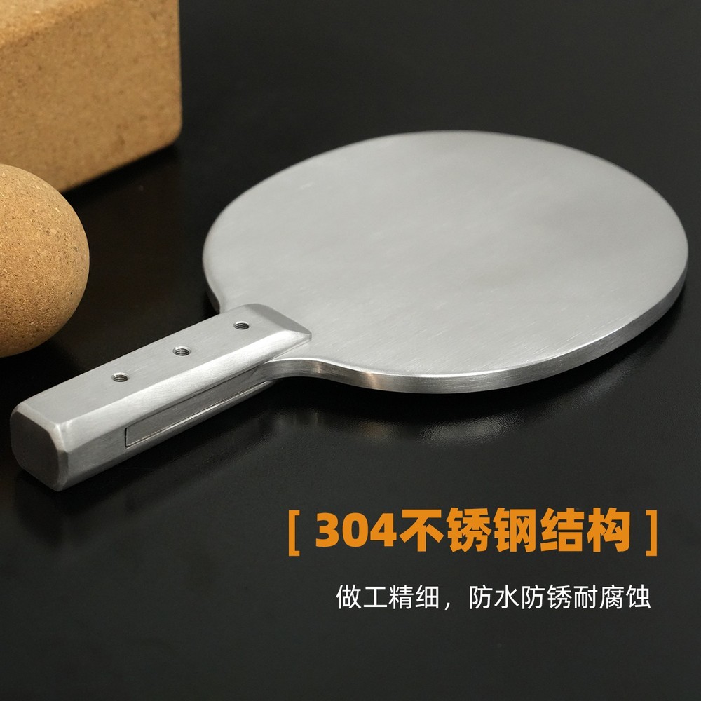 Stainless steel table tennis racket 1.6kg for sport and fitness