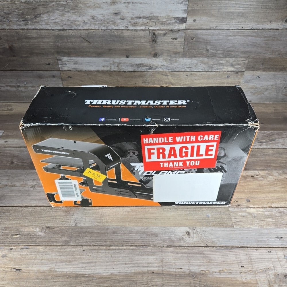 Thrustmaster Racing Clamp - Compatible with PS5, PS4, XBOX Series X|S, One, PC [