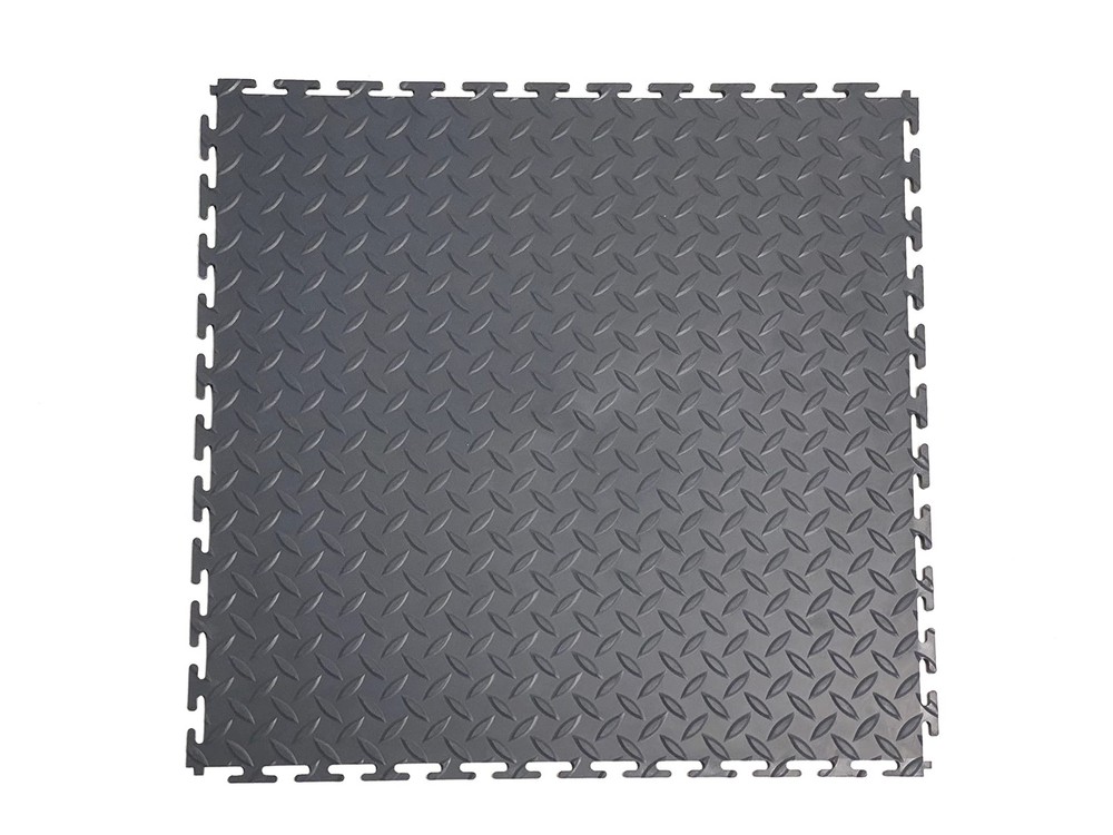 Durable 18x18 Interlocking Rubber Garage Floor Tiles for Home Gym Workout