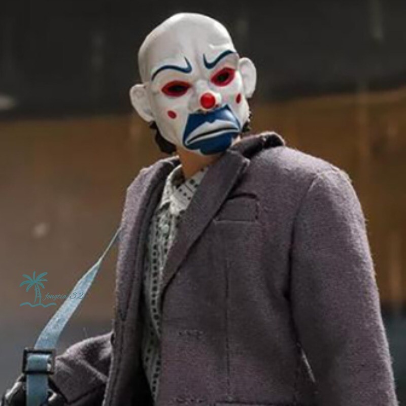 NEW Batman Joker Robber Masks Horror Resin Halloween Cosplay Props Collections
