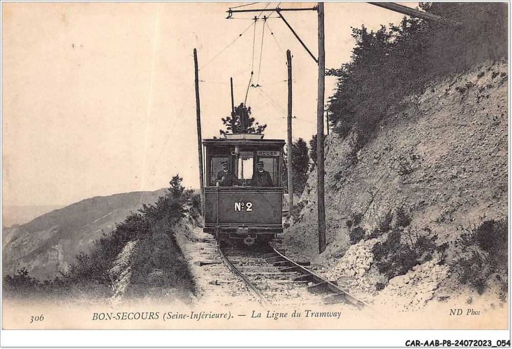 BON-SECOURS Tramway Line CAR-AABP8-76-0600
