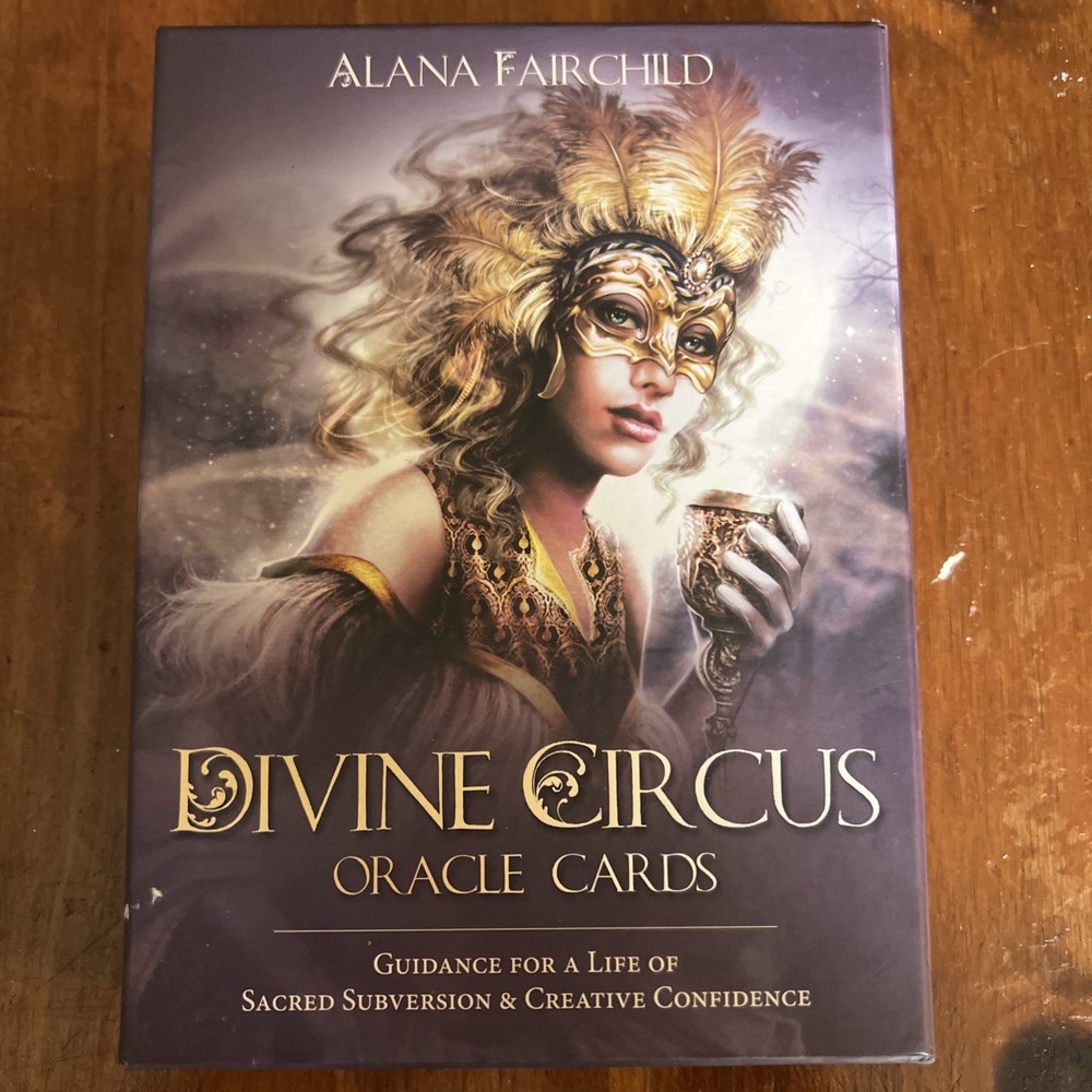 Divine Circus Oracle Cards Set with Guidebook by Alana Fairchild for Life Guidance