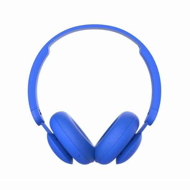 onn Wireless On Ear Headphones Blue Bluetooth (AAABLU100002890) - LN™-image