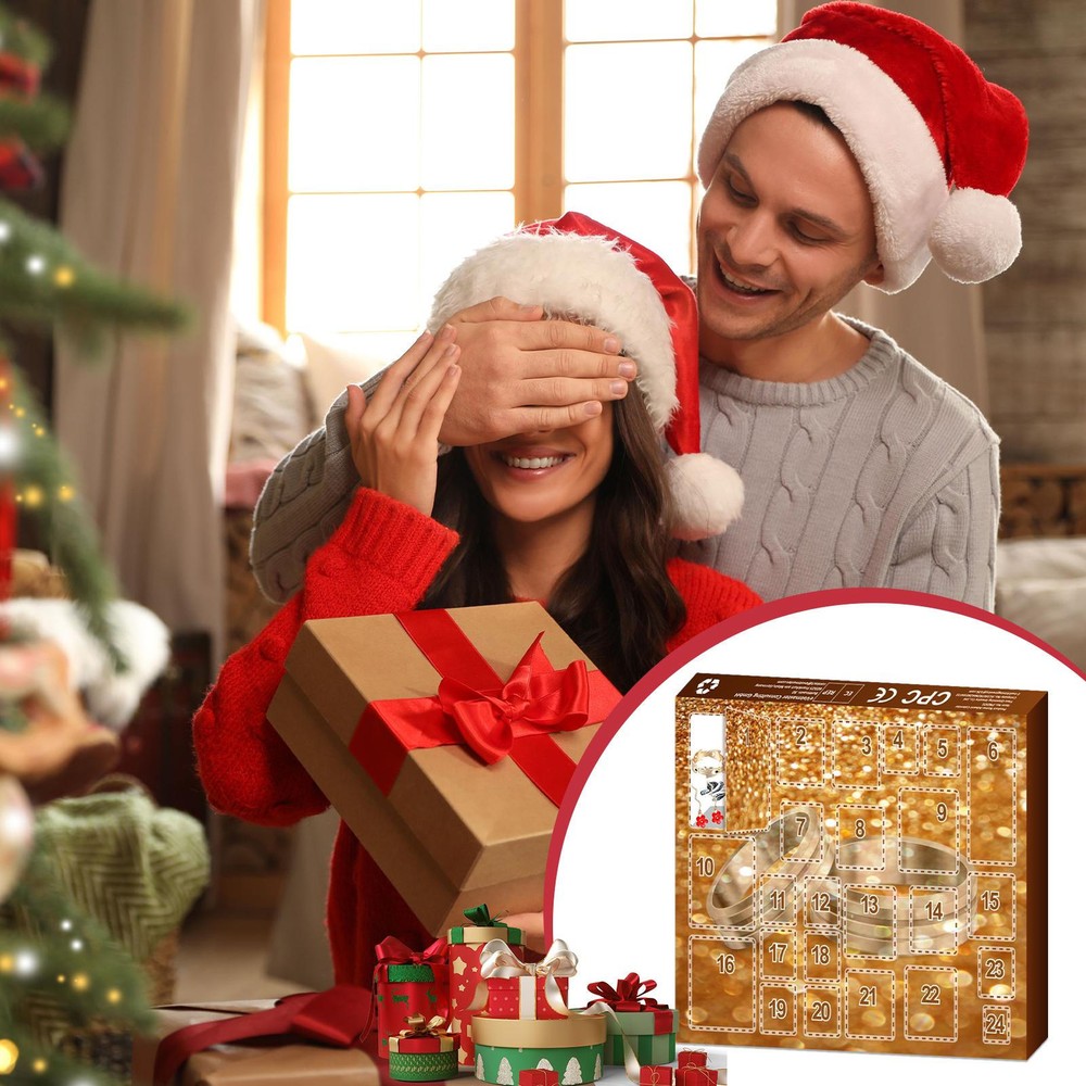 Girls Creative Holiday Jewelry Advent Calendar with Charitable Impact