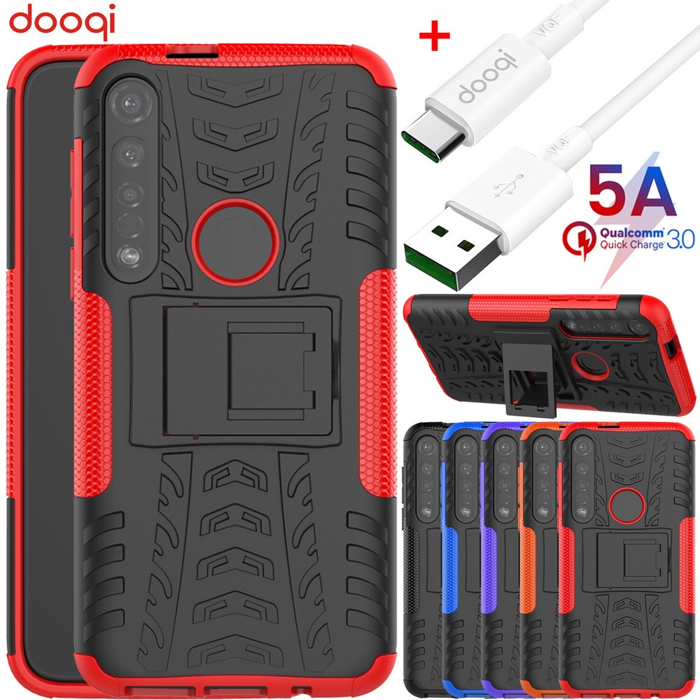For Motorola Moto G9 Play G9 Plus G7 Play Z3 Shockproof Kickstand Slim Case