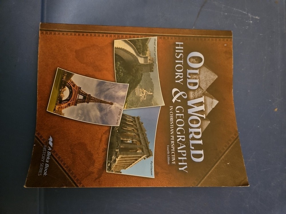 Abeka Old World History Geography 4th Edition Textbook Like New Condition-image
