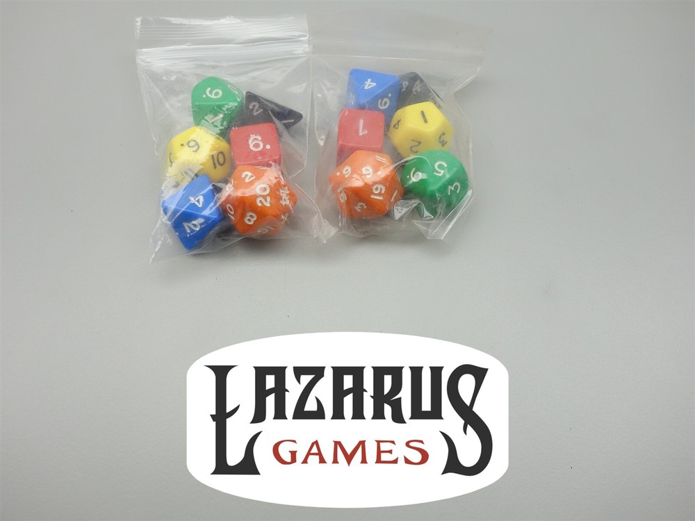 Polyhedral Dice Set - 2 7 dies sets