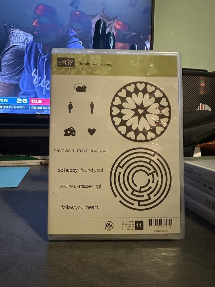 STAMPIN UP  Totally A-maze-ing Stamp Set of 11  ( 125507 )-image