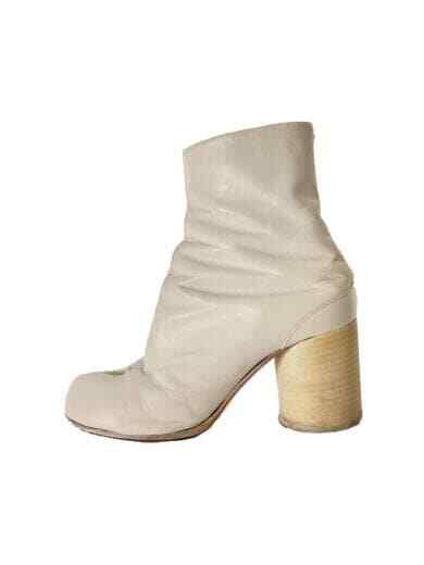 Maison Margiela Wrinkle Processing Corrugated Heels Tabi Boots S58W FRg52