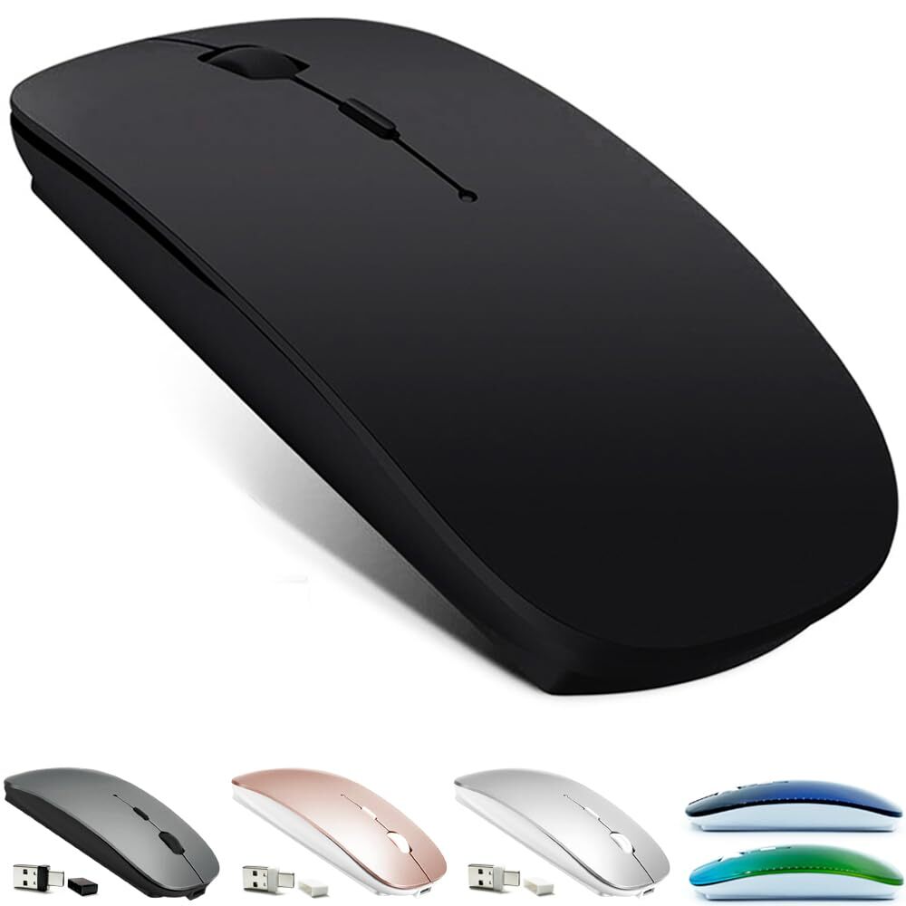 KLO Bluetooth 5.2 3.0 Type-C USB 2.4G Wireless Mouse for MacBook