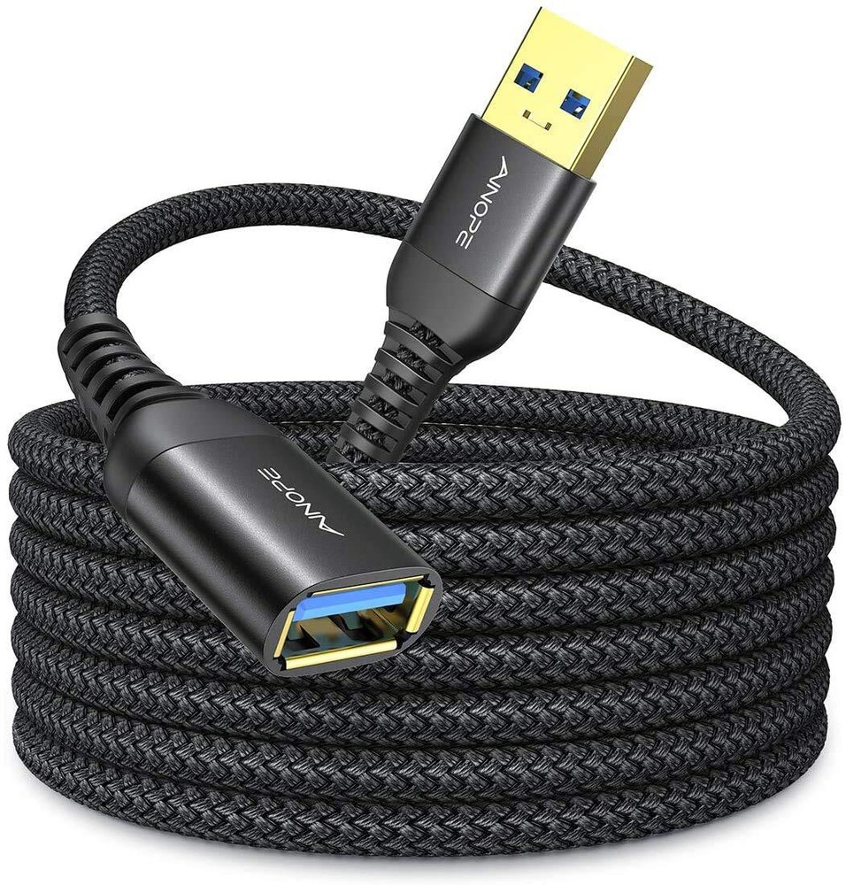USB Extension Cable,USB Extender,USB 3.0 Extension Cable, Male to Female Cord...
