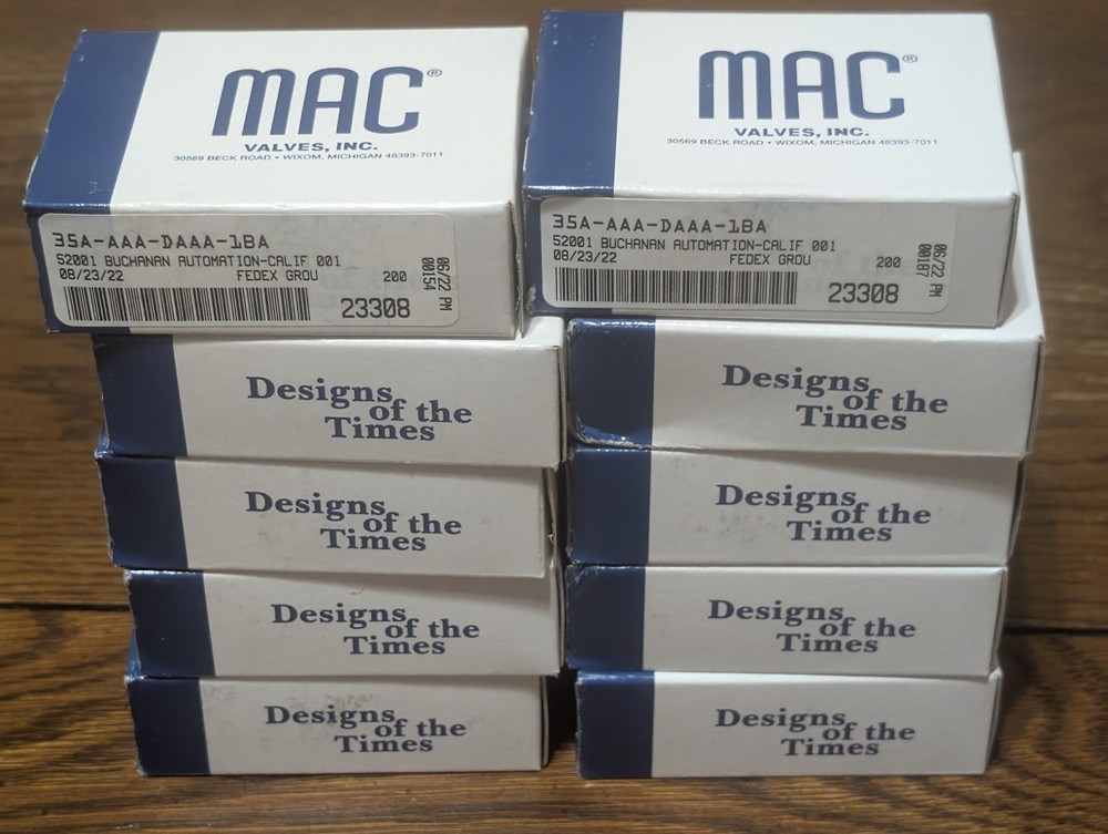 10PCs New MAC Solenoid Valve 35A-AAA-DAAA-1BA USA SHIPPING QUALITY PRODUCT-image