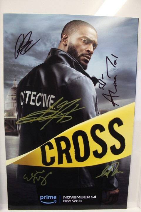 Signed Poster - Cross - 11x17 - Aldis Hodge, Ryan Eggold  + COA.