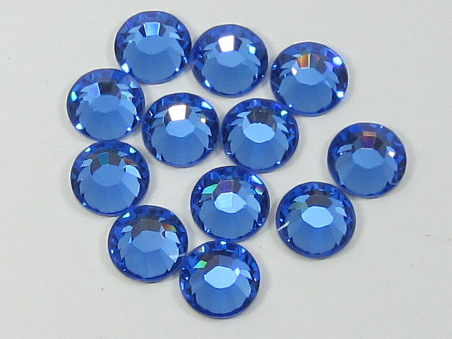 10ss Sapphire Hotfix European Rhinestones 1g for Stunning DIY Crafts
