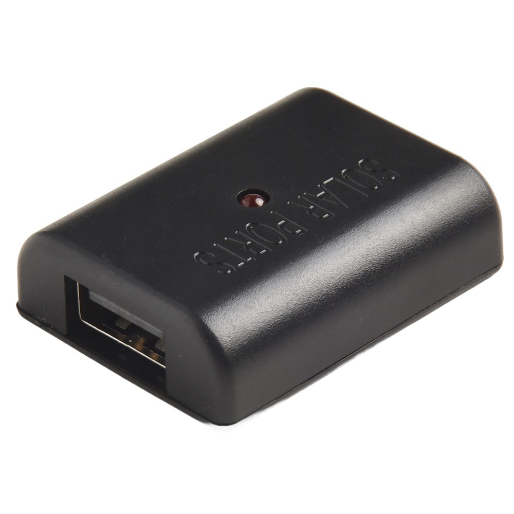 Portable USB Solar Power Bank with Voltage Regulator for Easy Charging