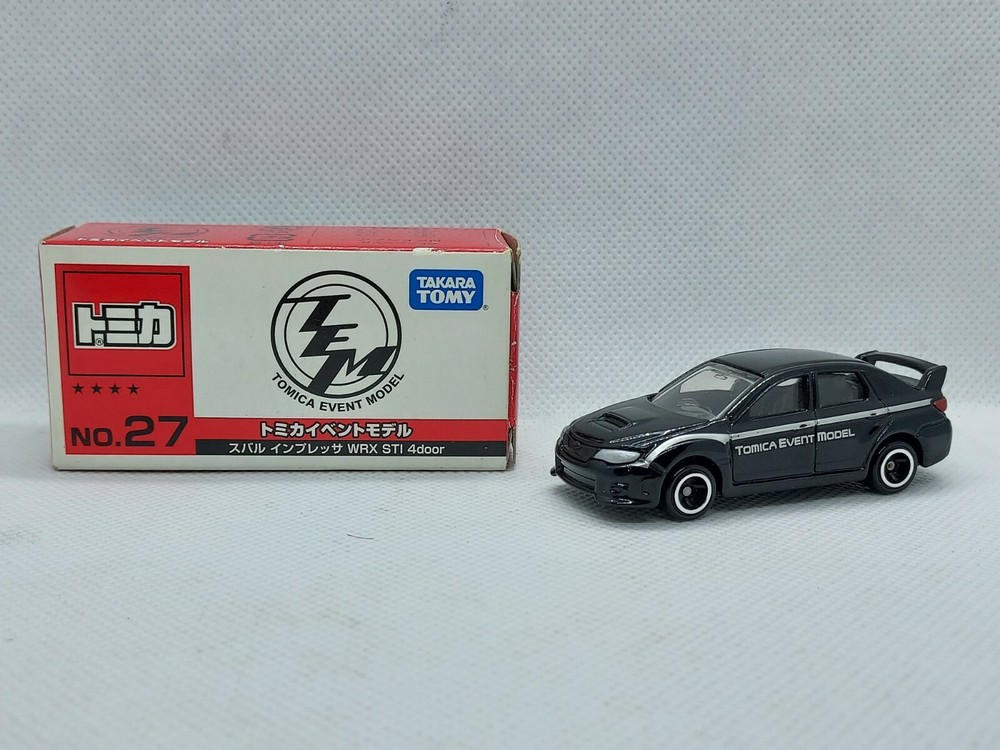 Tomica Limited Event Model 27 Subaru Impreza WRX STI 4-Door in Black