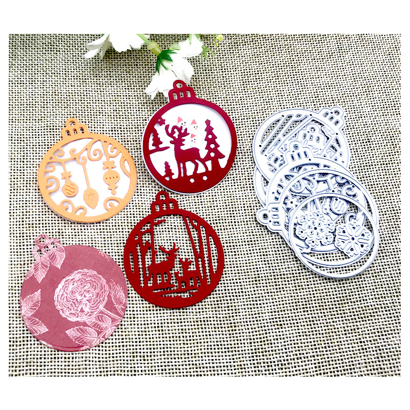 Christmas Decoration Metal Cutting Dies Scrapbook Paper Cards Embossing Stencils